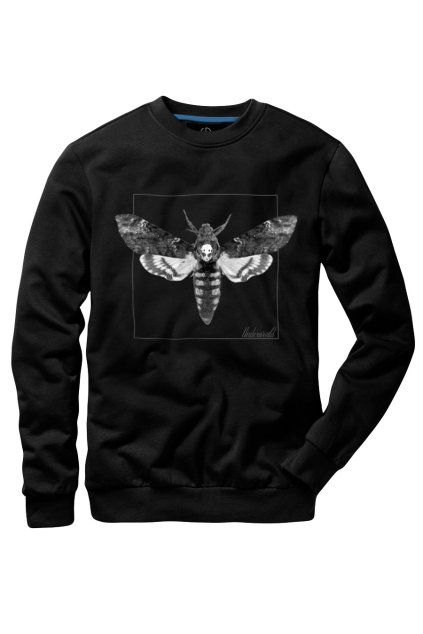 Mikina značky UNDERWORLD unisex Night Butterfly