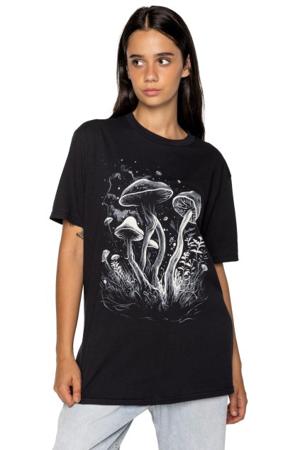 Tričko loose fit UNDERWORLD Mushrooms (Velikost S, Kód produktu Z6099A2)
