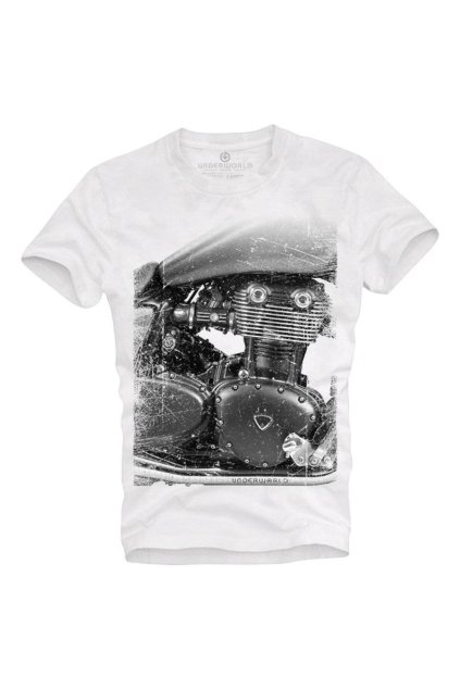 Pánské tričko UNDERWORLD Motorcycle (Velikost S, Kód produktu U6037AO)
