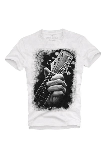 Pánské tričko UNDERWORLD Guitar head (Velikost S, Kód produktu U6053AO)