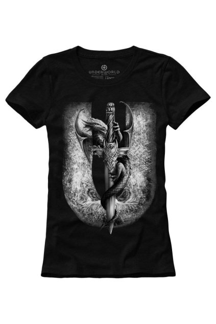Dámské tričko UNDERWORLD Dragon (Velikost S, Kód produktu U6565A2)