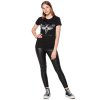 Dárková sada dámské tričko + ponožky UNDERWORLD Night Butterfly (Velikost S | 36-40, Kód produktu US515BZ)