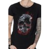 Dámské tričko UNDERWORLD Skull in fire (Velikost S, Kód produktu U6594A2)