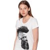Dámské tričko UNDERWORLD Skull with a beard (Velikost S, Kód produktu U6561AO)