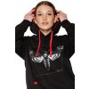 Mikina klokanka s kapucí UNDERWORLD Night Butterfly (Velikost M, Kód produktu U4566C2)