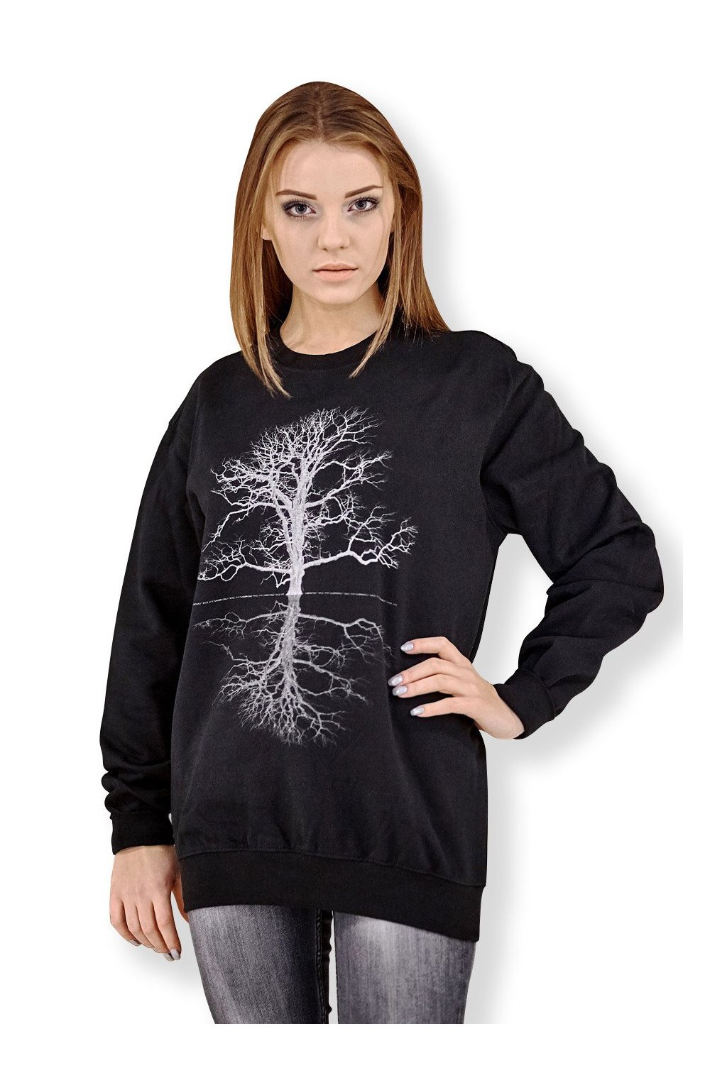 UNDERWORLD Tree unisex pulóver (Méret S, Termékkód U4518A2)