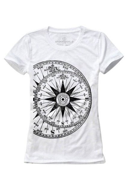 UNDERWORLD Compass női póló (Méret S, Termékkód U6560AO)