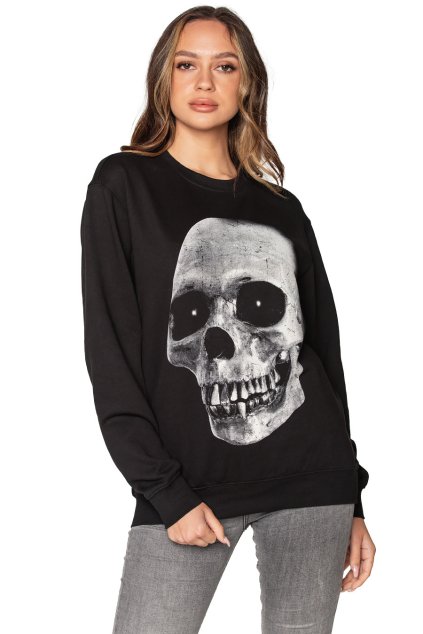 UNDERWORLD Skull unisex pulóver (Méret S, Termékkód U4507A2)