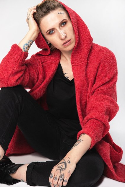 UNDERWORLD hosszú, kötött pulóver (Méret ONE SIZE, Termékkód U4504AU)