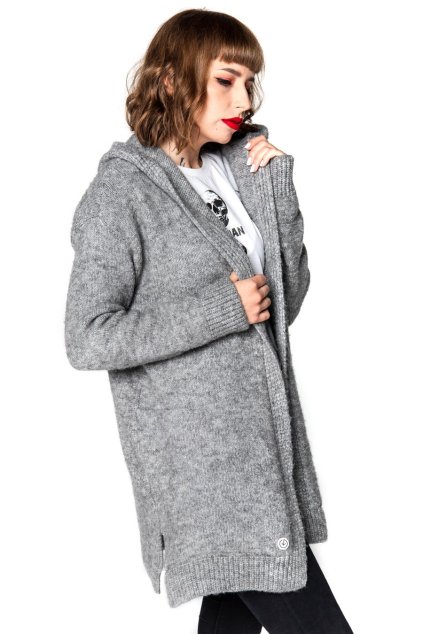 UNDERWORLD hosszú, kötött pulóver (Méret ONE SIZE, Termékkód U4504AP)