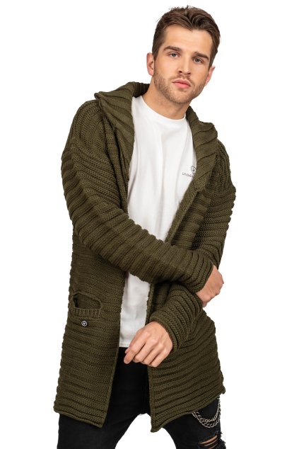 UNDERWORLD hosszú, kötött pulóver