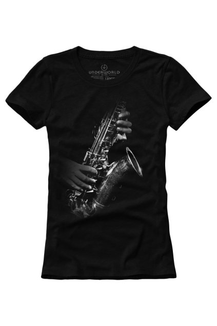 UNDERWORLD Saxophone női póló (Méret S, Termékkód U6580A2)