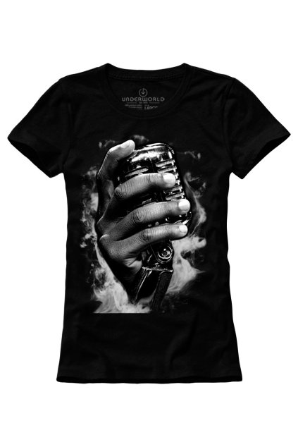 UNDERWORLD Microphone női póló (Méret S, Termékkód U6578A2)