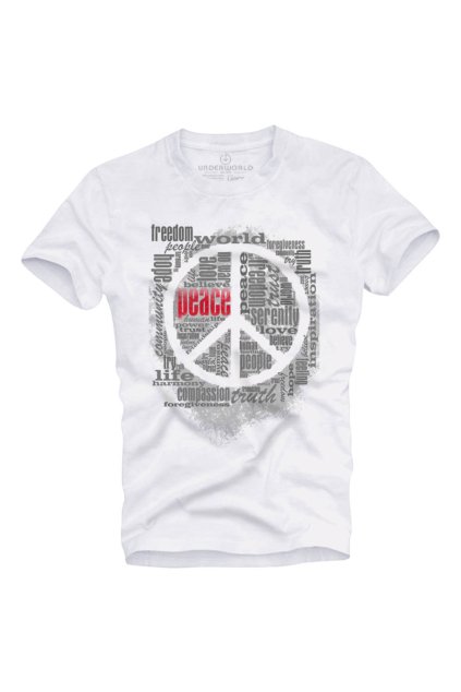 UNDERWORLD Peace férfi póló (Méret S, Termékkód U6085AO)