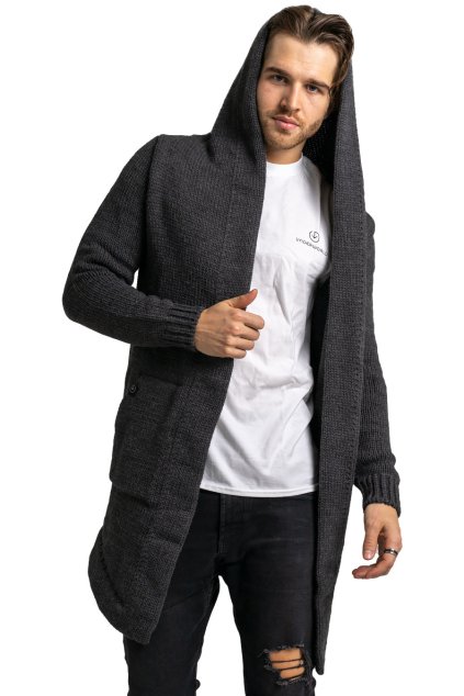 UNDERWORLD hosszú, kötött pulóver (Méret M, Termékkód U4209AC)