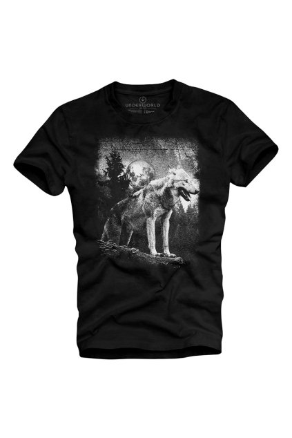 UNDERWORLD Wolf in mountains férfi póló (Méret S, Termékkód U6095A2)