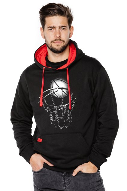 UNDERWORLD Streetball kapucnis pulóver, unisex (Méret M, Termékkód U4096C2)