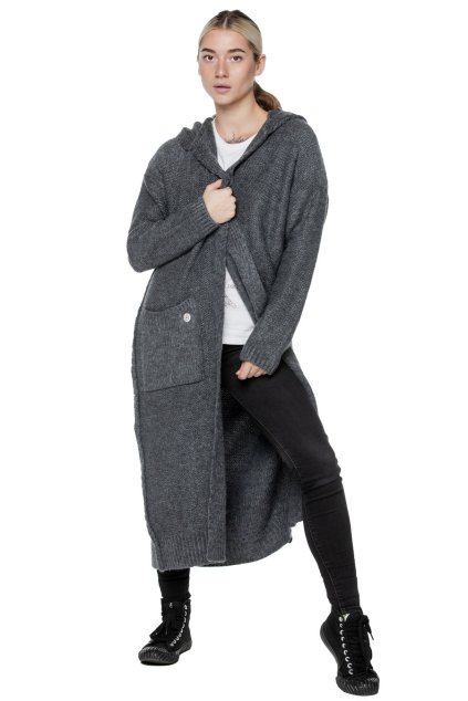 UNDERWORLD hosszú, kötött pulóver (Méret ONE SIZE, Termékkód U8506AC)