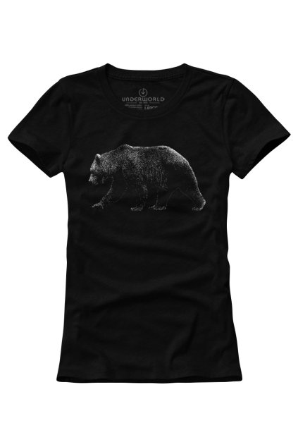 UNDERWORLD Bear in fire női póló (Méret S, Termékkód U6598A2)