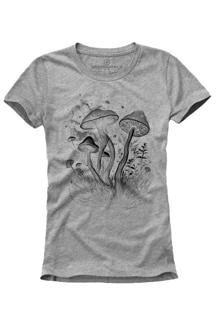UNDERWORLD Mushrooms női póló (Méret S, Termékkód U6599AP)