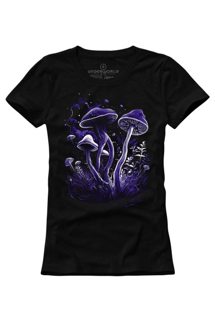 UNDERWORLD Mushrooms in fire női póló (Méret S, Termékkód U6599B2)