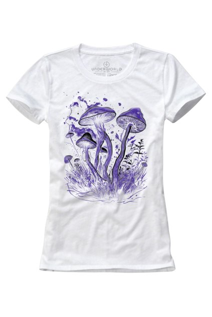 UNDERWORLD Mushrooms női póló (Méret S, Termékkód U6599BO)