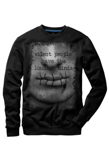 UNDERWORLD Silent people... unisex pulóver (Méret S, Termékkód U4013A2)