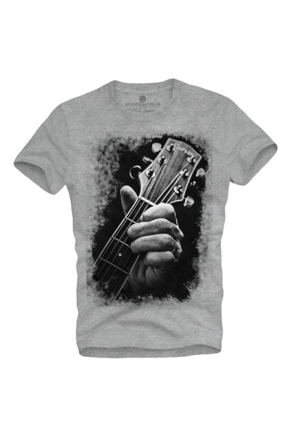 UNDERWORLD Guitar head férfi póló (Méret S, Termékkód U6053AP)