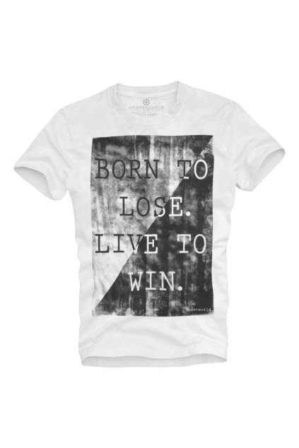 UNDERWORLD Born to lose live to win férfi póló (Méret S, Termékkód U6056AO)
