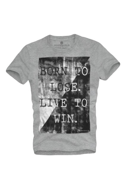 UNDERWORLD Born to lose live to win férfi póló (Méret S, Termékkód U6056AP)