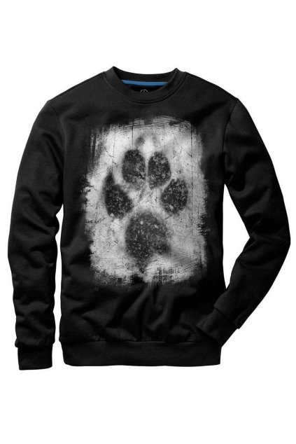 UNDERWORLD Animal footprint unisex pulóver (Méret S, Termékkód U4016A2)