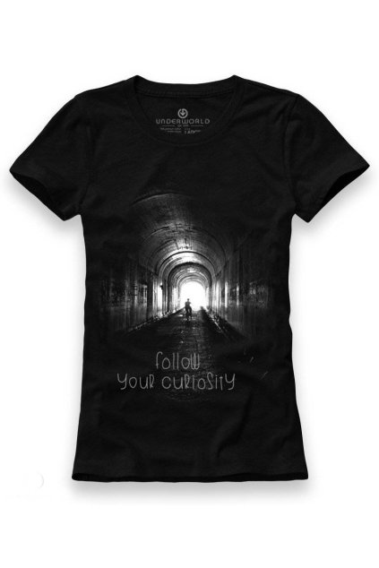 UNDERWORLD Follow your curiosity női póló (Méret S, Termékkód U6539A2)