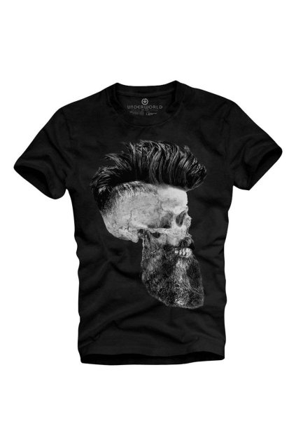 UNDERWORLD Skull with a beard férfi póló (Méret S, Termékkód U6061A2)