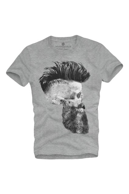 UNDERWORLD Skull with a beard férfi póló (Méret S, Termékkód U6061AP)