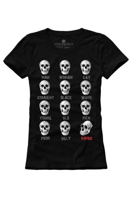 UNDERWORLD Hater női póló (Méret S, Termékkód U6554A2)