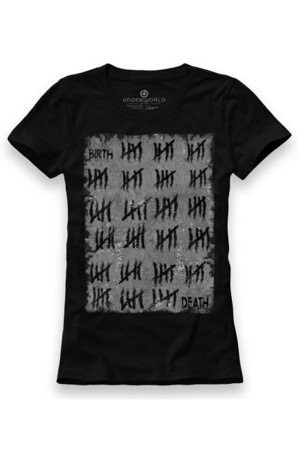 UNDERWORLD From birth to death női póló (Méret S, Termékkód U6548A2)