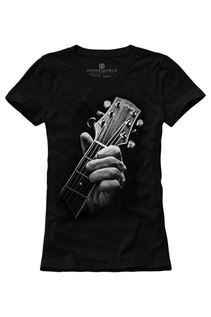 UNDERWORLD Guitar head női póló (Méret S, Termékkód U6553A2)