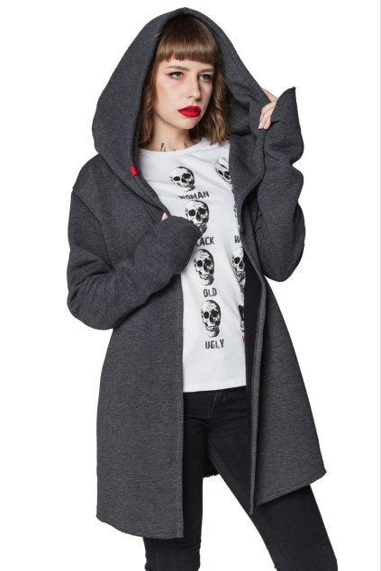 UNDERWORLD Assassin aszimmetrikus pulóver (Méret S, Termékkód U4604AC)