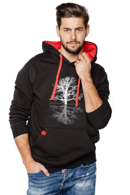 UNDERWORLD Tree kapucnis pulóver, unisex (Méret M, Termékkód U4018C2)