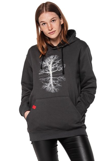 UNDERWORLD Tree kapucnis pulóver, unisex (Méret M, Termékkód U4518CC)