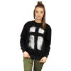 UNDERWORLD Cross unisex pulóver (Méret S, Termékkód U4509A2)