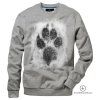 UNDERWORLD Animal footprint unisex pulóver