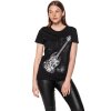 UNDERWORLD Guitar machine női póló (Méret S, Termékkód U6575A2)
