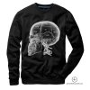 UNDERWORLD X-ray skull unisex pulóver (Méret S, Termékkód U4551A2)