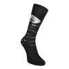 Fekete mintás unisex Underworld Ship zokni (Méret 36-40, Termékkód US005A2)
