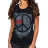 UNDERWORLD Peace női póló (Méret S, Termékkód U6585A2)