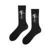Fekete mintás unisex Underworld Tree zokni (Méret 36-40, Termékkód US006A2)