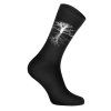 Fekete mintás unisex Underworld Tree zokni