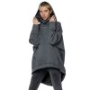 UNDERWORLD aszimmetrikus garbós kapucni (Méret ONE SIZE, Termékkód U4608AC)