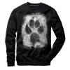UNDERWORLD Animal footprint unisex pulóver (Méret S, Termékkód U4016A2)